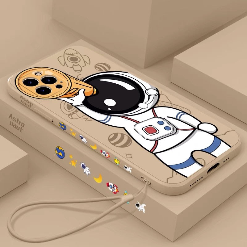 Ahora - Cute Astronaut iPhone Case