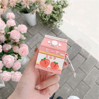 Ahora - Peach Yogurt 3D Airpod Case