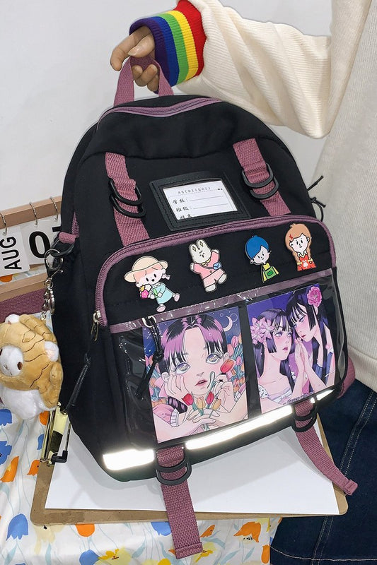 Ahora - cute girl Backpacks