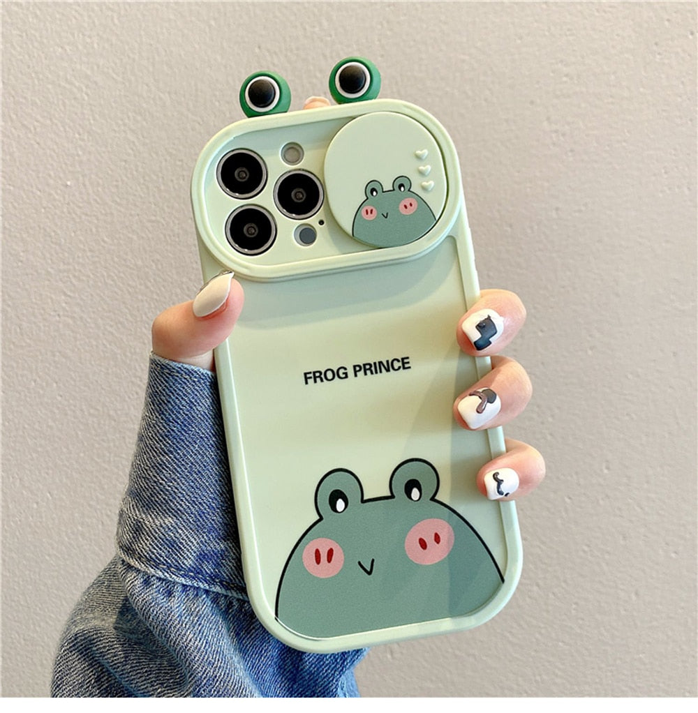 Ahora - Funny Frog iPhone Case